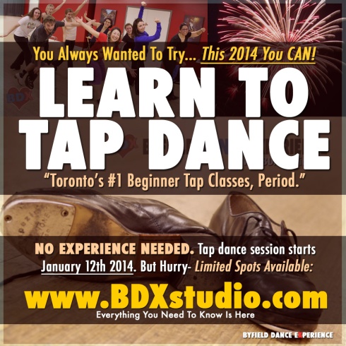 Beginner tap dance classes Toronto